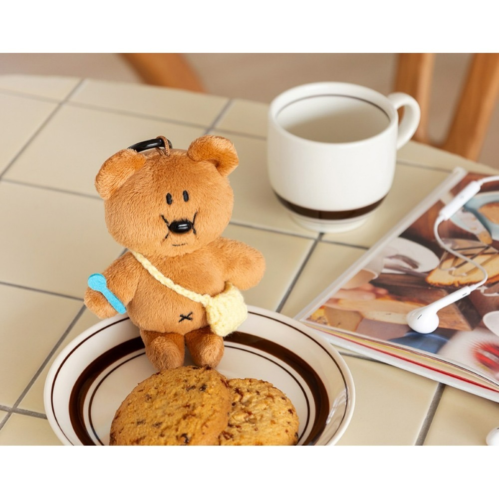 🇰🇷 現貨 Romane Brunch Brother 美食家 鑰匙圈 吊飾-規格圖6