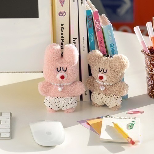 🇰🇷 現貨 Romane Brunch Brother More Happy 開心 鑰匙圈 吊飾-細節圖3