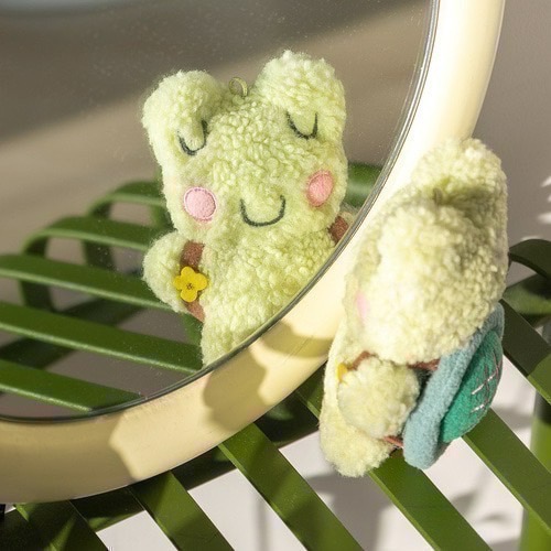 🇰🇷 現貨 Romane Brunch Brother More Happy 開心 鑰匙圈 吊飾-細節圖4