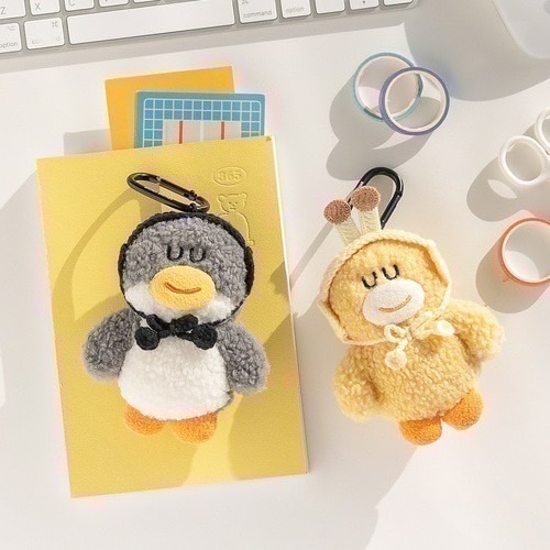 🇰🇷 現貨 Romane Brunch Brother More Happy 開心 鑰匙圈 吊飾-細節圖5