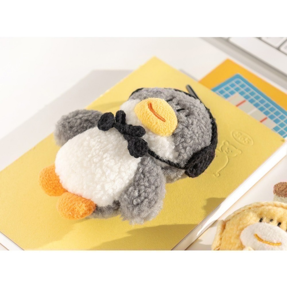 🇰🇷 現貨 Romane Brunch Brother More Happy 開心 鑰匙圈 吊飾-規格圖7