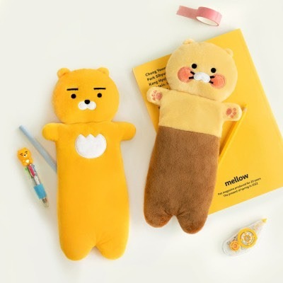 🇰🇷 現貨 KAKAO FRIENDS 春植 萊恩 鉛筆袋 文具-細節圖2