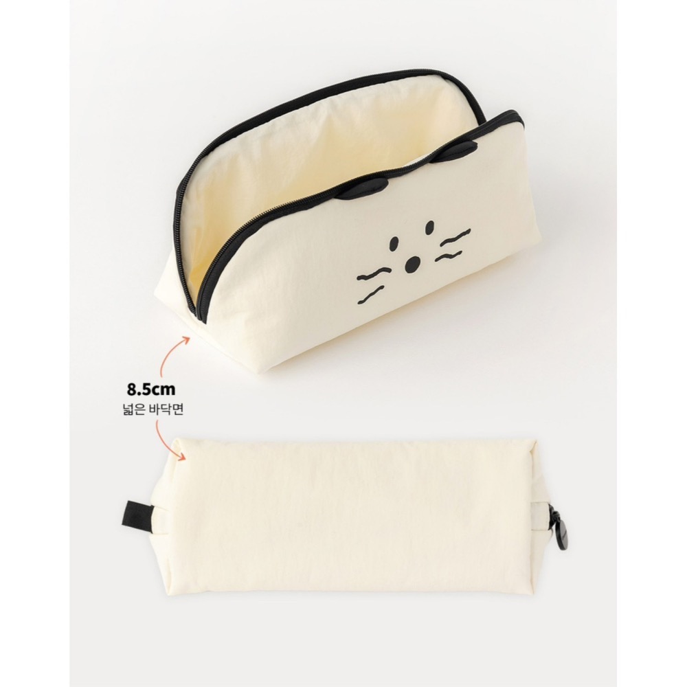 🇰🇷 現貨 Romane Brunch Brother Kitty Soft 貓咪 鉛筆袋 文具-細節圖5