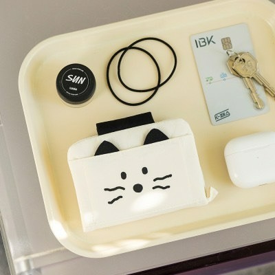 🇰🇷 現貨 Romane Brunch Brother Kitty Soft 貓咪 卡包 零錢包-細節圖2