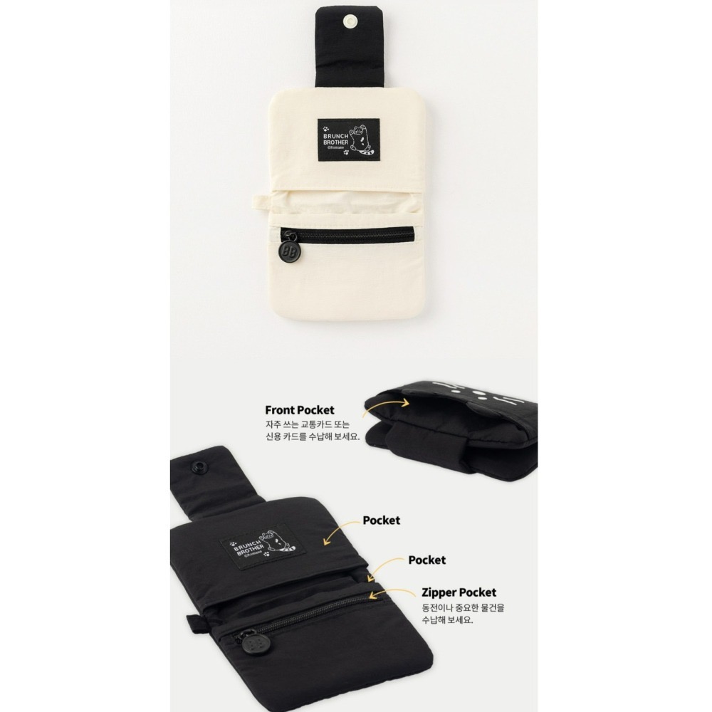 🇰🇷 現貨 Romane Brunch Brother Kitty Soft 貓咪 卡包 零錢包-細節圖5