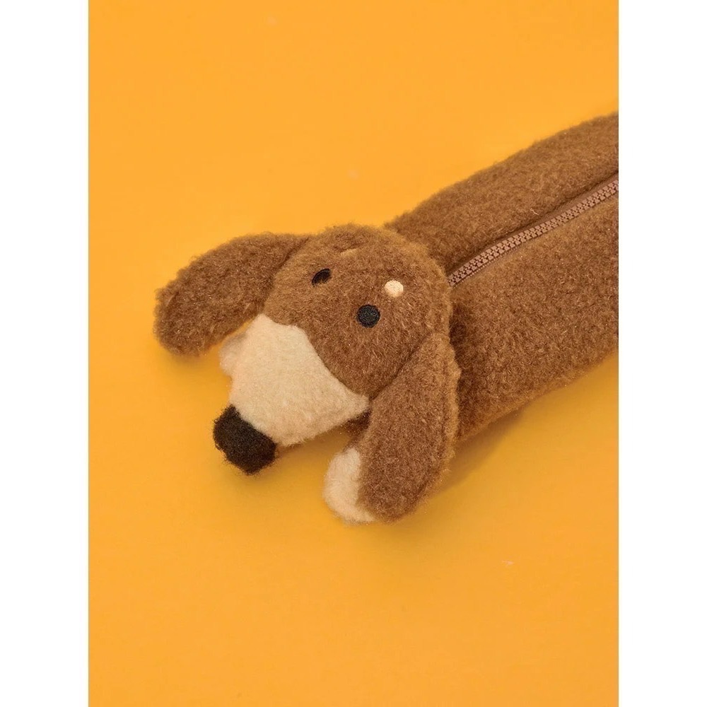 現貨 韓國 JOGUMAN WOODY 腕龍 臘腸狗 收納包 鉛筆袋 THROW AWAY系列-規格圖7