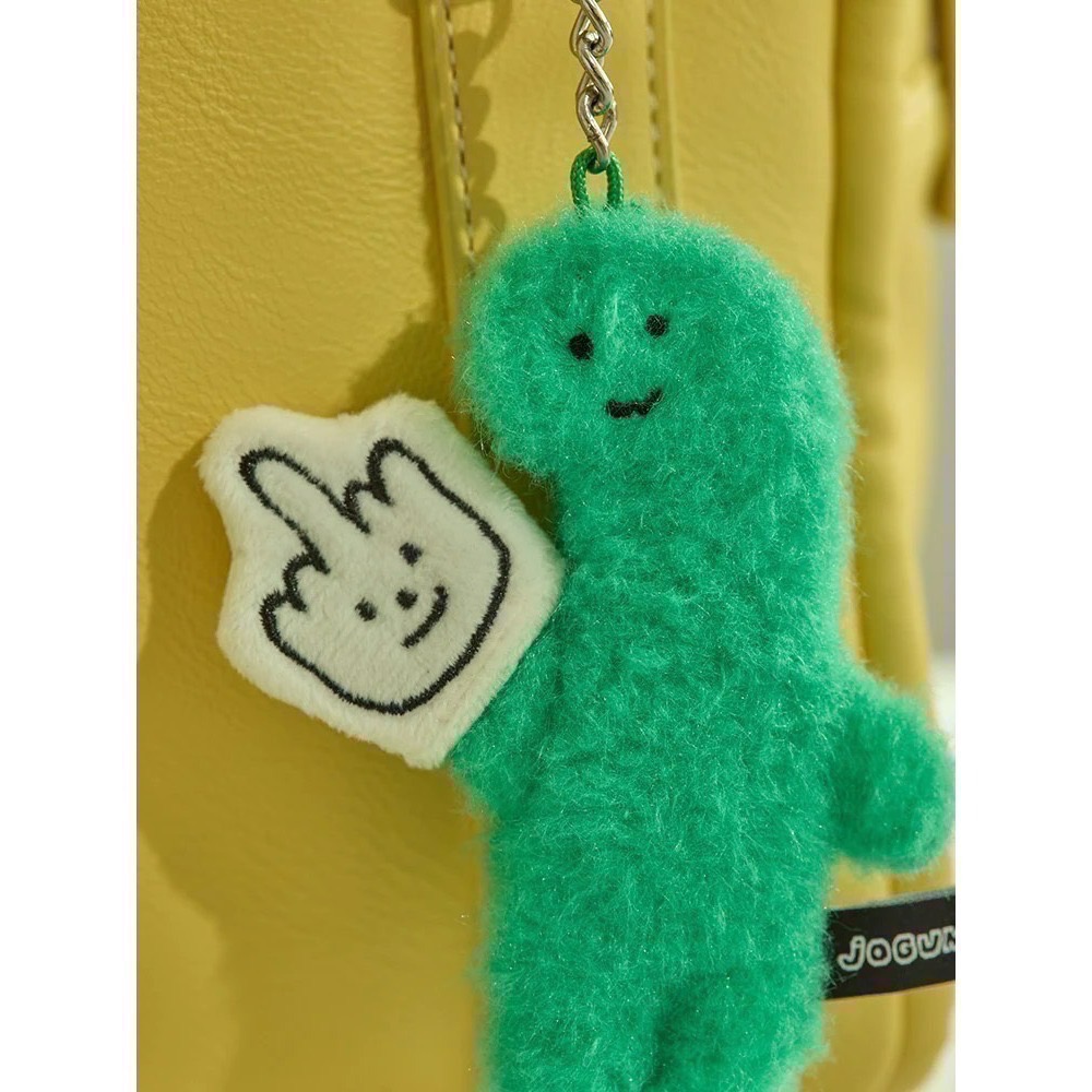 現貨 韓國 JOGUMAN WOODY 腕龍 臘腸狗 吊飾 鑰匙圈 THROW AWAY系列-細節圖4