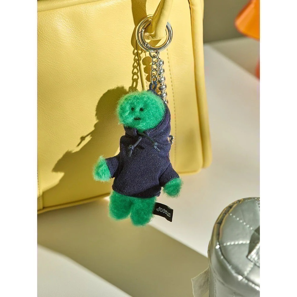 現貨 韓國 JOGUMAN WOODY 腕龍 臘腸狗 吊飾 鑰匙圈 THROW AWAY系列-細節圖5