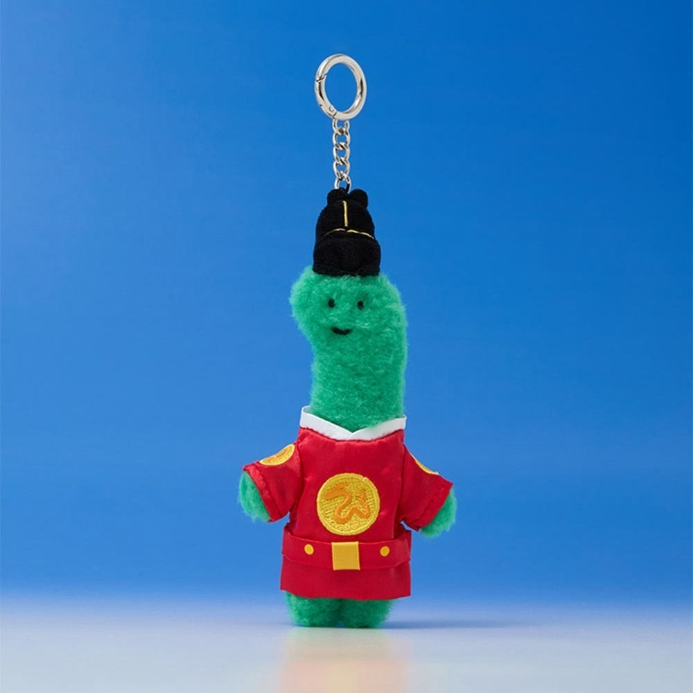 🇰🇷 現貨JOGUMAN WOODY 腕龍 恐龍 臘腸狗 吊飾 鑰匙圈  韓國傳統服飾-細節圖3