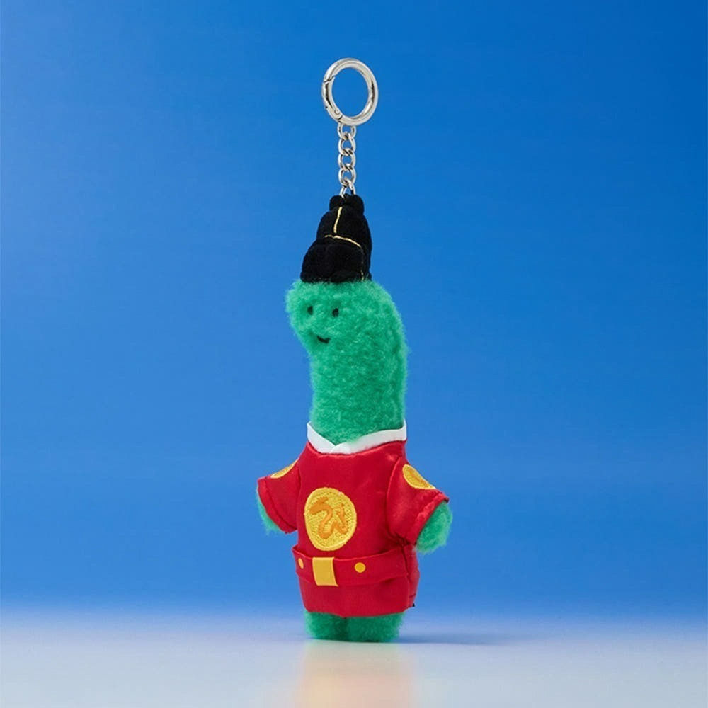 🇰🇷 現貨JOGUMAN WOODY 腕龍 恐龍 臘腸狗 吊飾 鑰匙圈  韓國傳統服飾-細節圖4