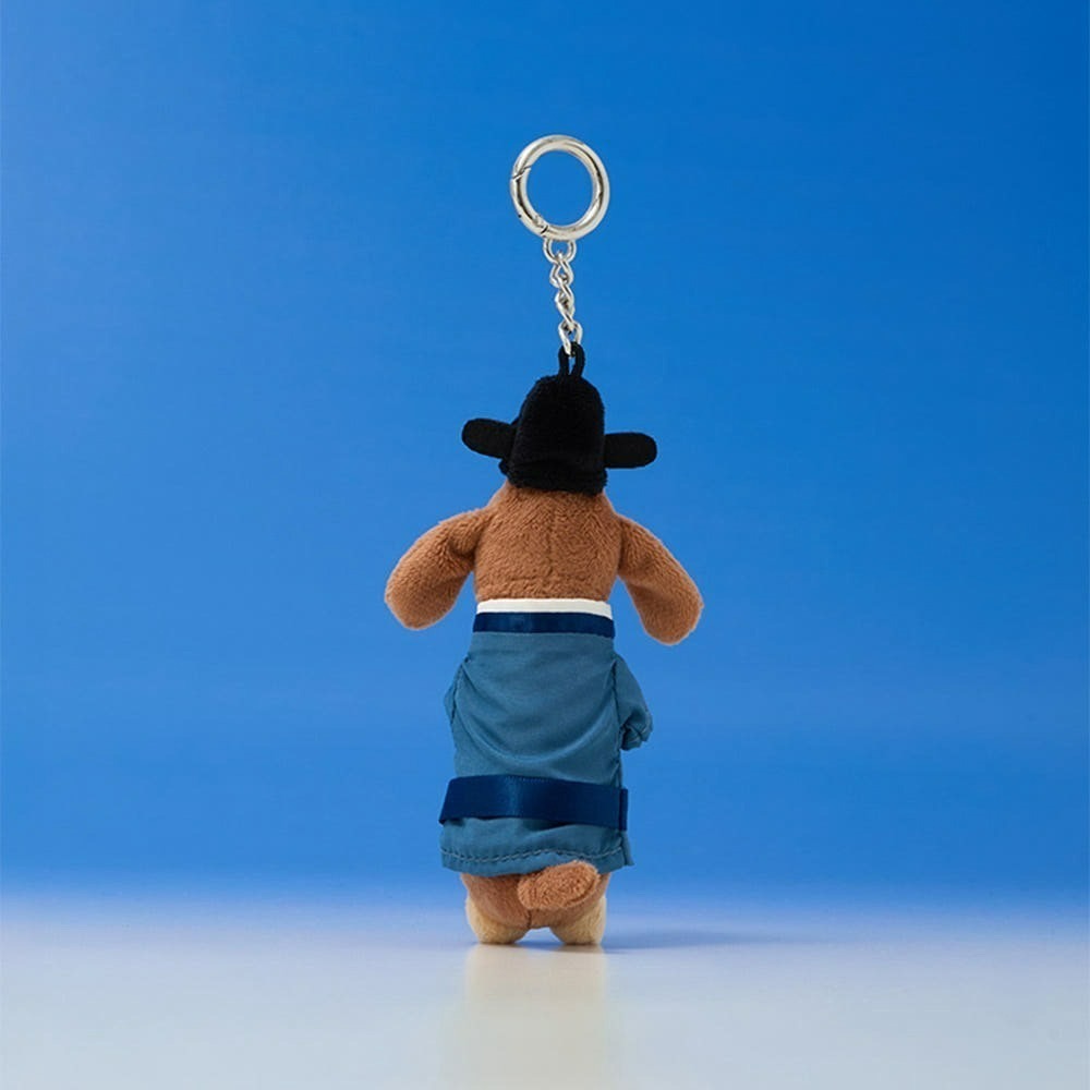 🇰🇷 現貨JOGUMAN WOODY 腕龍 恐龍 臘腸狗 吊飾 鑰匙圈  韓國傳統服飾-細節圖9