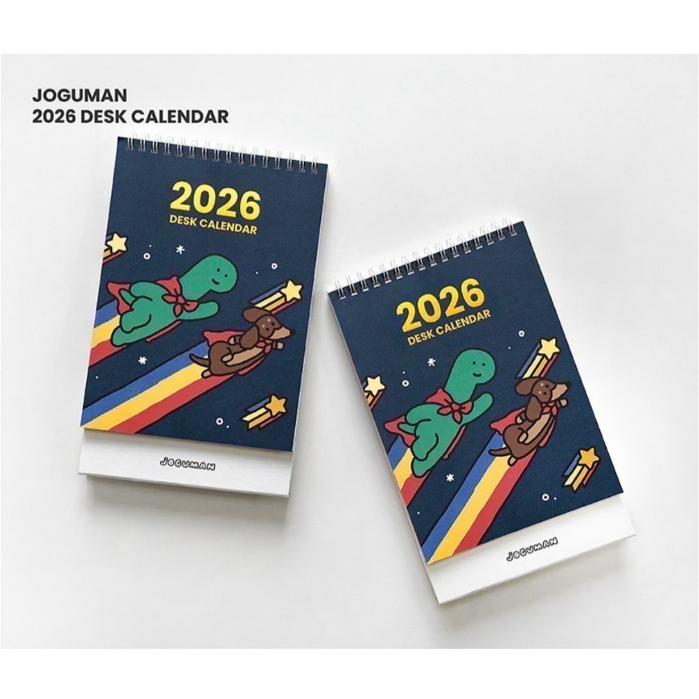 🇰🇷  現貨 JOGUMAN STUDIO 2026 桌曆 年曆 手帳 日記本 行事曆-規格圖6