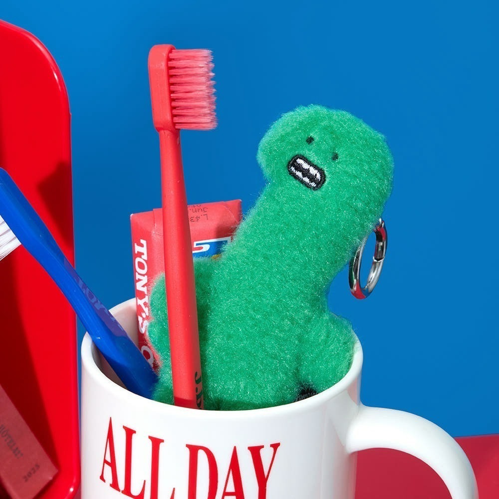 🇰🇷 現貨 JOGUMAN 腕龍 恐龍 吊飾 鑰匙圈 YOUR STUBBY NEIGHBORHOOD 系列-細節圖4