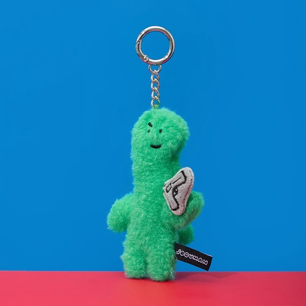 🇰🇷 現貨 JOGUMAN 腕龍 恐龍 吊飾 鑰匙圈 YOUR STUBBY NEIGHBORHOOD 系列-細節圖7
