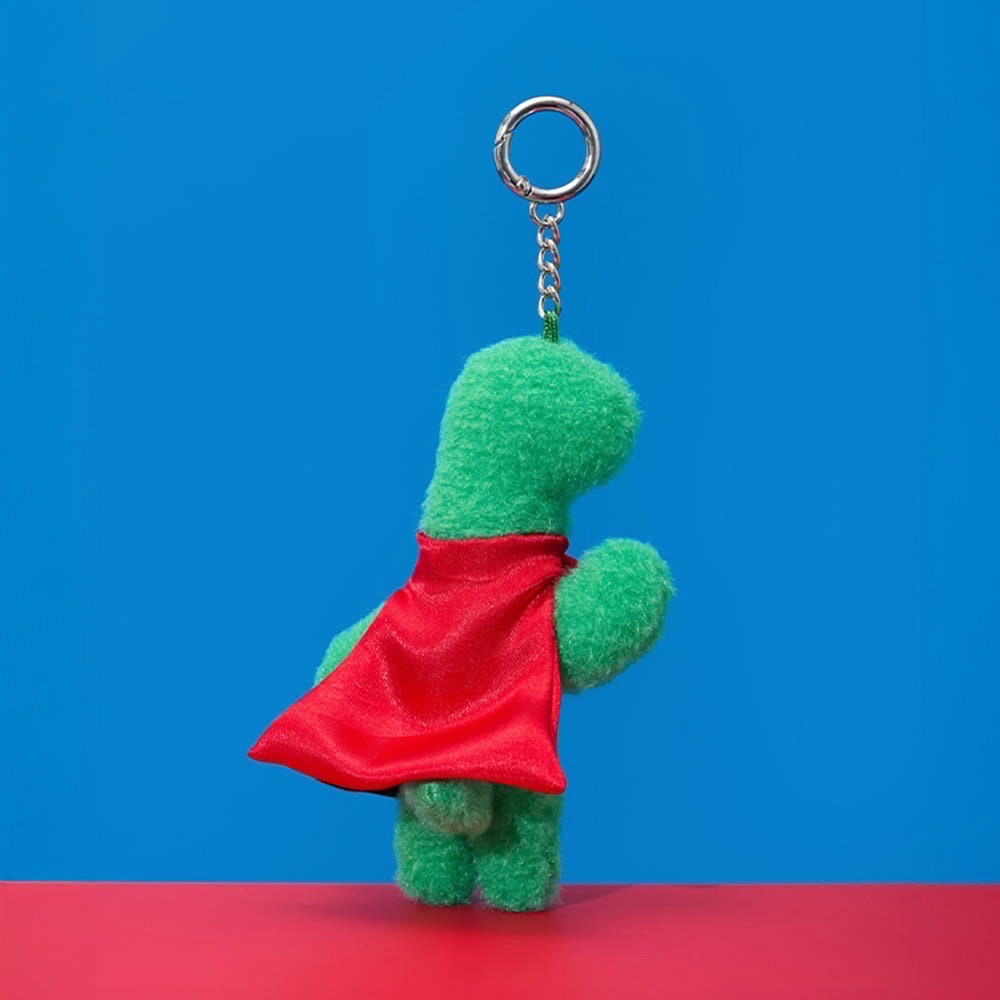 現貨 JOGUMAN WOODY 腕龍 恐龍 臘腸狗 吊飾 鑰匙圈 YOUR STUBBY NEIGHBORHOOD-細節圖4