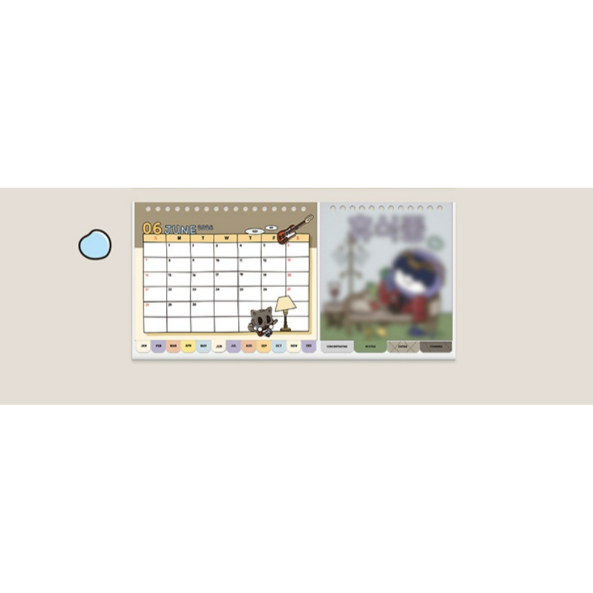 代購 TOMORROW X TOGETHER TXT PPULBATU 角巴兔  2026 年曆 桌曆  官方-細節圖7