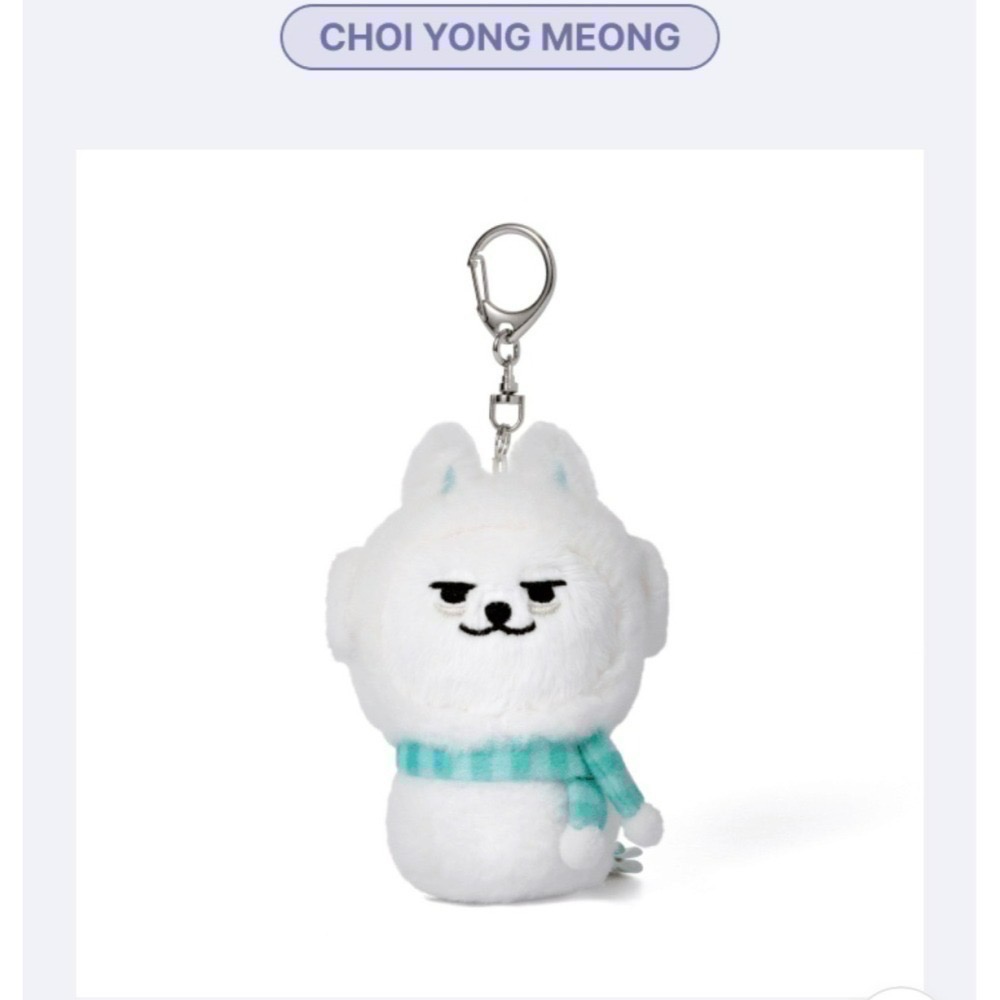 現貨TOMORROW X TOGETHER TXT PPULBATU SNOW MAGIC 鑰匙圈 吊飾-細節圖5