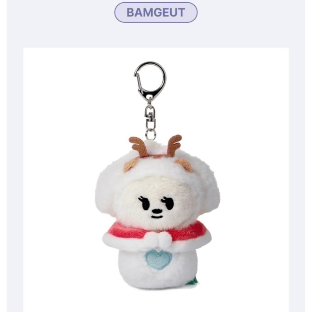 現貨TOMORROW X TOGETHER TXT PPULBATU SNOW MAGIC 鑰匙圈 吊飾-細節圖6