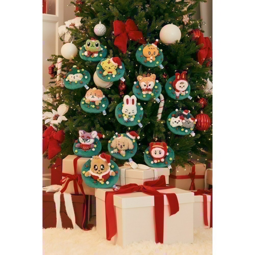 現貨 SEVENTEEN HOLIDAY with MINITEEN 聖誕 吊飾 鑰匙圈-細節圖2