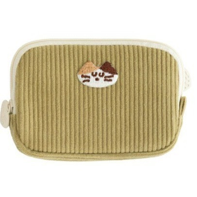 🇰🇷 現貨 Romane Brunch Brother Mogry 貓咪 燈心絨 零錢包 收納包-規格圖7