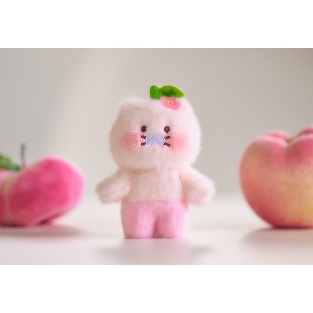 🇰🇷 現貨 KAKAO FRIENDS 粉色 桃子 春植 吊飾 鑰匙圈-細節圖3
