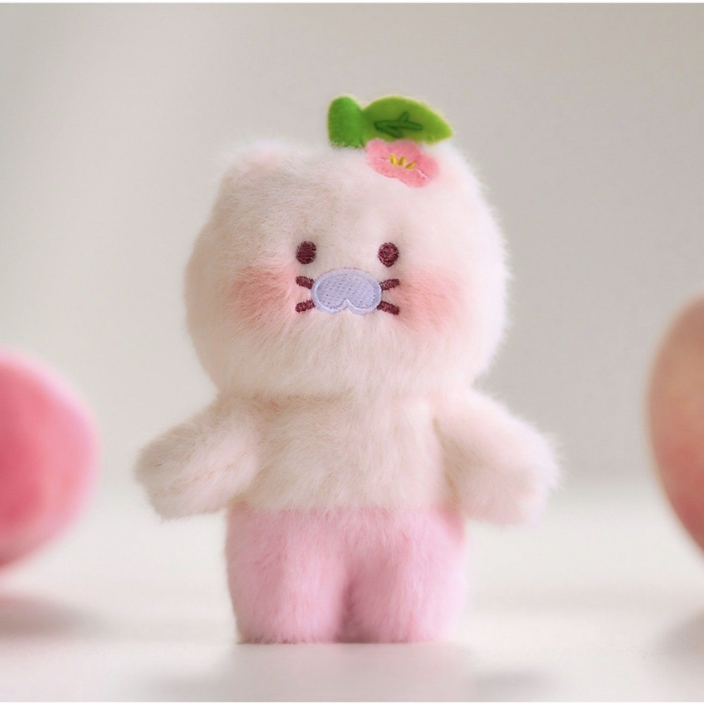 🇰🇷 現貨 KAKAO FRIENDS 粉色 桃子 春植 吊飾 鑰匙圈-規格圖3
