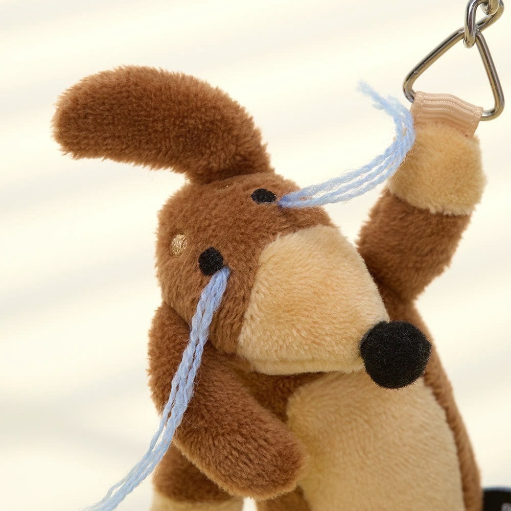 🇰🇷 現貨 JOGUMAN OFFICE 系列 腕龍 臘腸狗 Brachio Woody  吊飾 鑰匙圈 包包掛飾-規格圖7