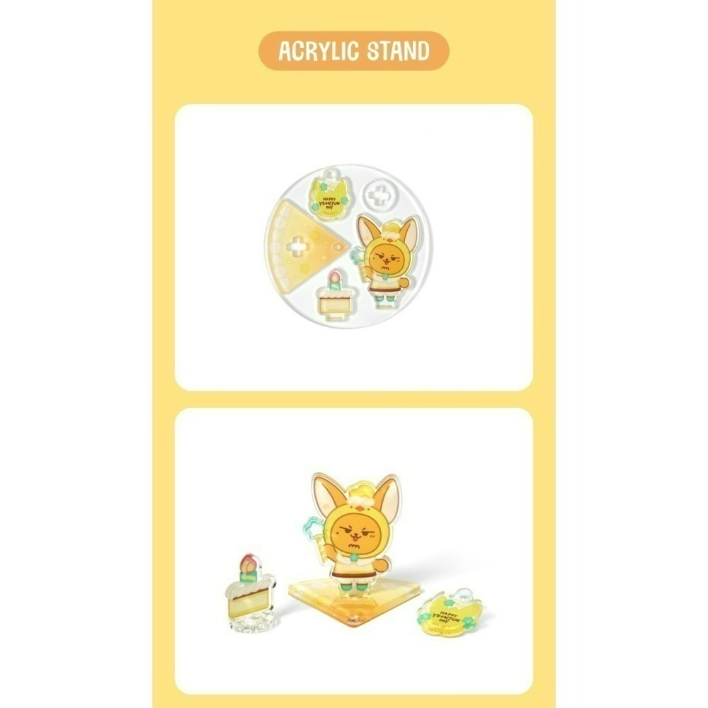 現貨 TOMORROW X TOGETHER 崔然竣 黃春 蛋糕 生日禮盒 官方娃娃-細節圖7