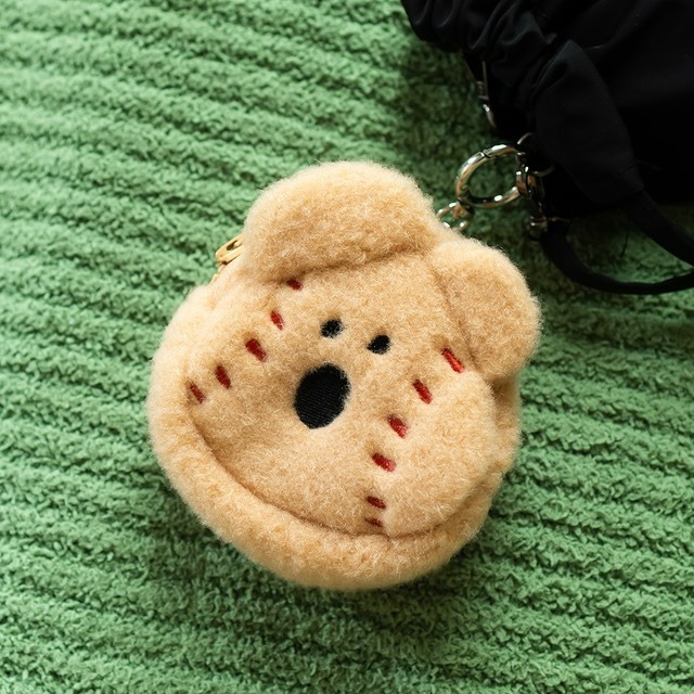韓國 現貨 DINOTAENG Quokka BOBO 柿子椒熊 短尾矮袋鼠 呆萌町 棒球 收納包 零錢包-細節圖3