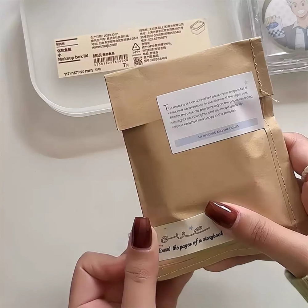 壓邊縫線牛皮紙袋#包材-細節圖3