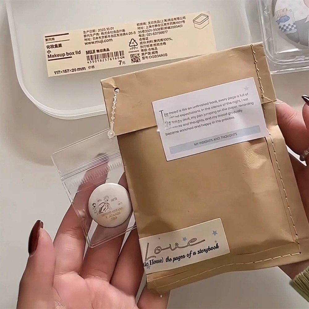 壓邊縫線牛皮紙袋#包材-細節圖4