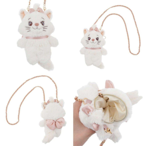 ✨預購✨日本迪士尼商店 Plush Pochette 娃娃 隨身包 包包 瑪莉貓 路西法 《仙履奇緣》魯斯佛 米妮