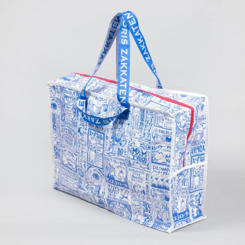 ✨現貨✨樋口裕子 higuchiyuko 廣告插畫風格購物袋 廣告看板登機袋 手提袋 肩背包 行李袋 購物袋