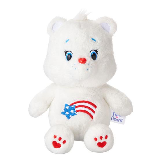 ✨現貨✨日本PLAZA代購 Care Bears彩虹熊絨毛娃娃 吊飾鑰匙圈-細節圖5