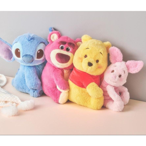 ✨預購✨日本迪士尼 小熊維尼 小豬 史迪奇 熊抱哥 娃娃 吊飾