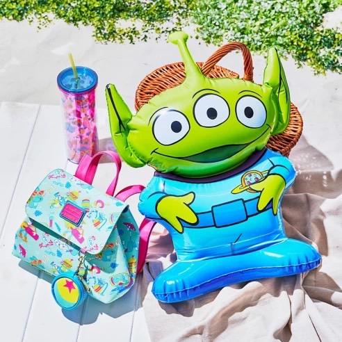 ✨現貨✨迪士尼 玩具總動員 三眼怪 充氣玩具 保齡球組 Toy Story Summer Splash