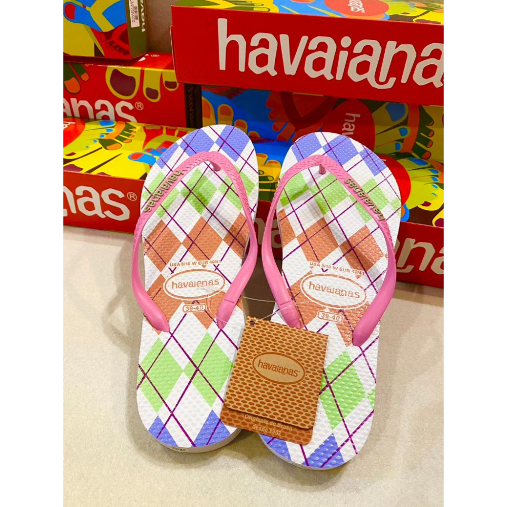 現貨！女士 Havaianas 2023哈瓦那！花色人字拖!!巴西進口現貨 新款/哈瓦仕-細節圖4