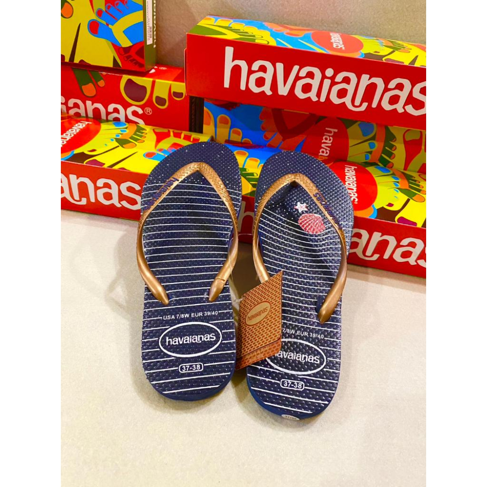 現貨！女士 Havaianas 2023哈瓦那！花色人字拖!!巴西進口現貨 新款/哈瓦仕-細節圖4