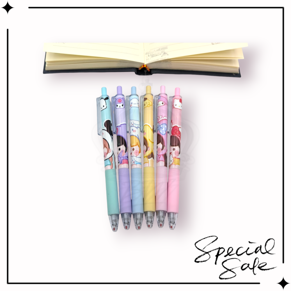 可愛女孩 按動中性筆 0.5mm-細節圖2