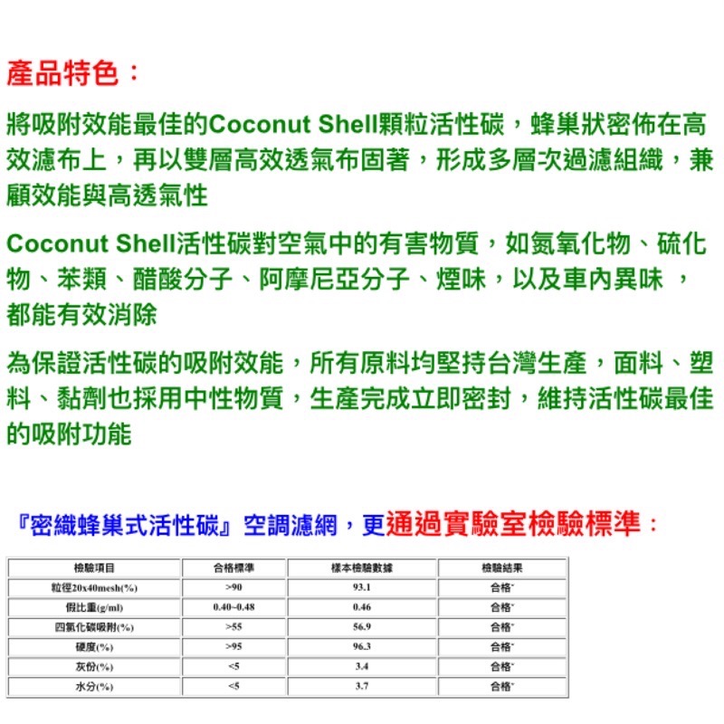 ￼本田 喜美八代 喜美九代 CRV ODYSSEY ACCORD 冷氣濾網 蜂巢式 PM2.5 空調濾網 HONDA-細節圖3