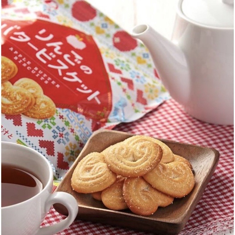 日本🇯🇵 takara 寶製菓蘋果奶油心型餅120g*15包#30ER0223-細節圖2