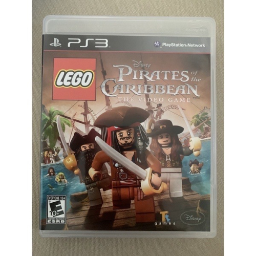 二手 PS3 樂高 神鬼奇航 pirates of the caribbean 強尼戴普 迪士尼