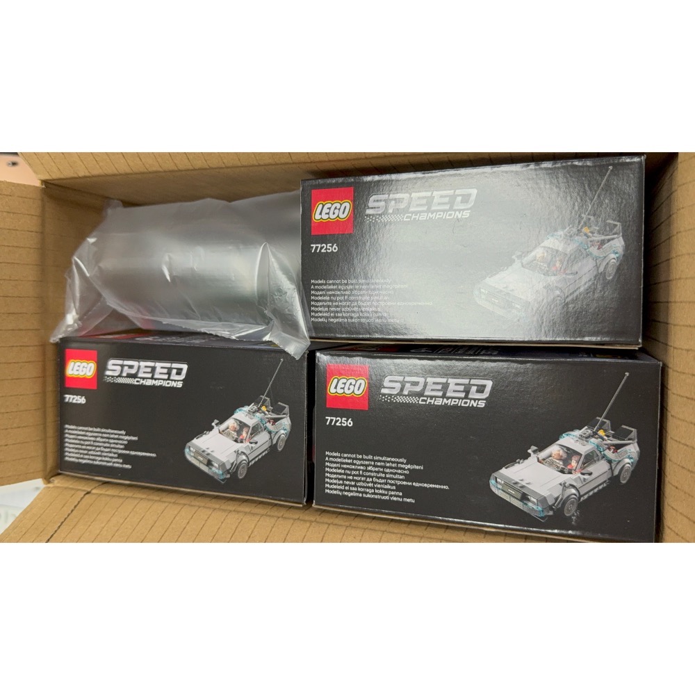 全新未拆 LEGO 樂高 77256 Speed系列 回到未來時光機 Back to the Future-細節圖2