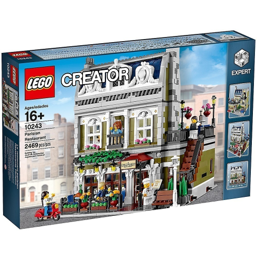-小可樂玩具- 巴黎餐廳 LEGO 10243 Creator Expert 樂高