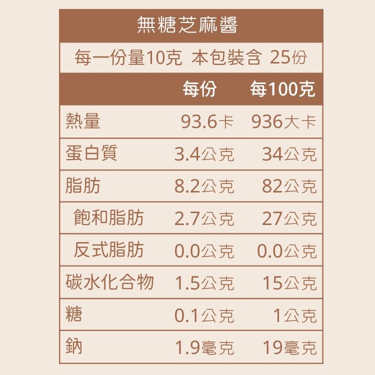 【寶地花生醬】無糖黑芝麻醬 250克-細節圖4