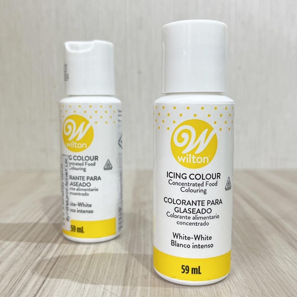 【鴻海烘焙材料】美國 惠爾通Wilton 白色色液 59ml 水溶性色膏 烘焙色膏 食用色素 食用色膏 單色色膏-細節圖3