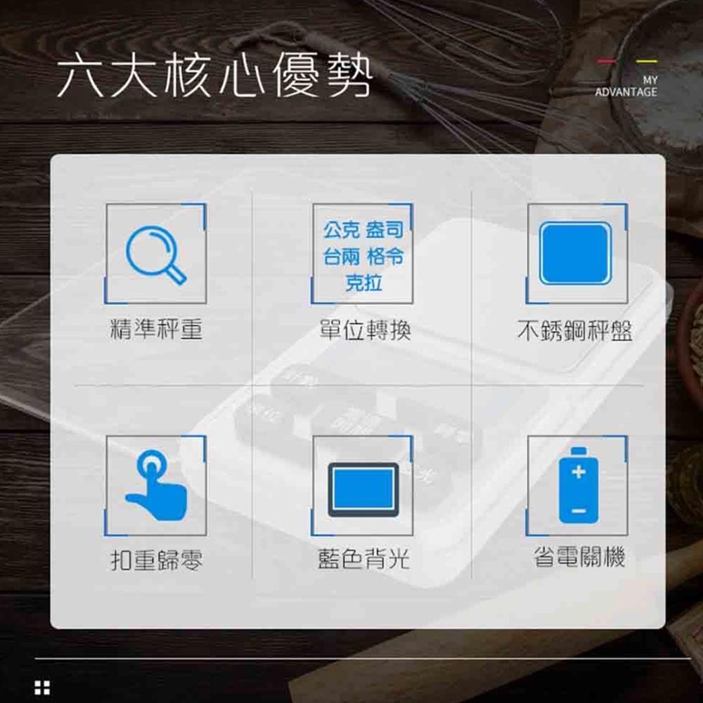 【鴻海烘焙材料】超精準微量迷你電子秤 0.01g-200g 料理秤 電子秤 廚房秤 迷你料理秤 廚房必備-細節圖5