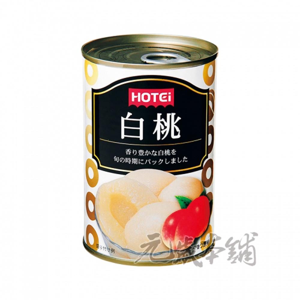【鴻海烘焙材料】HOTEi 豪德 白桃罐 Hotei豪德 黃桃罐 水果罐頭 425g 黃桃 醃製罐頭 甜品 蛋糕裝飾-細節圖2