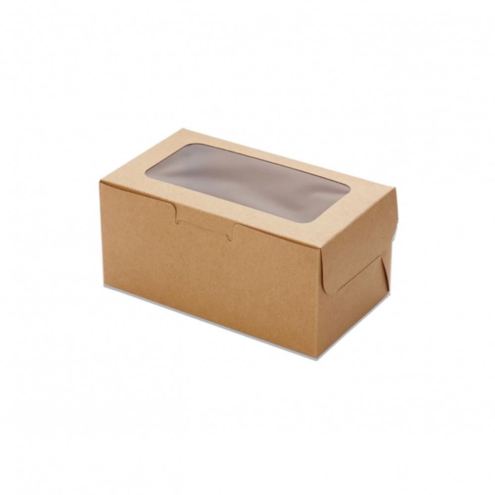 【鴻海烘焙材料】2格 開窗瑪芬盒 點心盒 外帶盒 白色紙盒 純白色 外帶盒 瑪芬盒 禮盒 蛋塔盒 手提盒 月餅盒 蛋糕盒-細節圖4