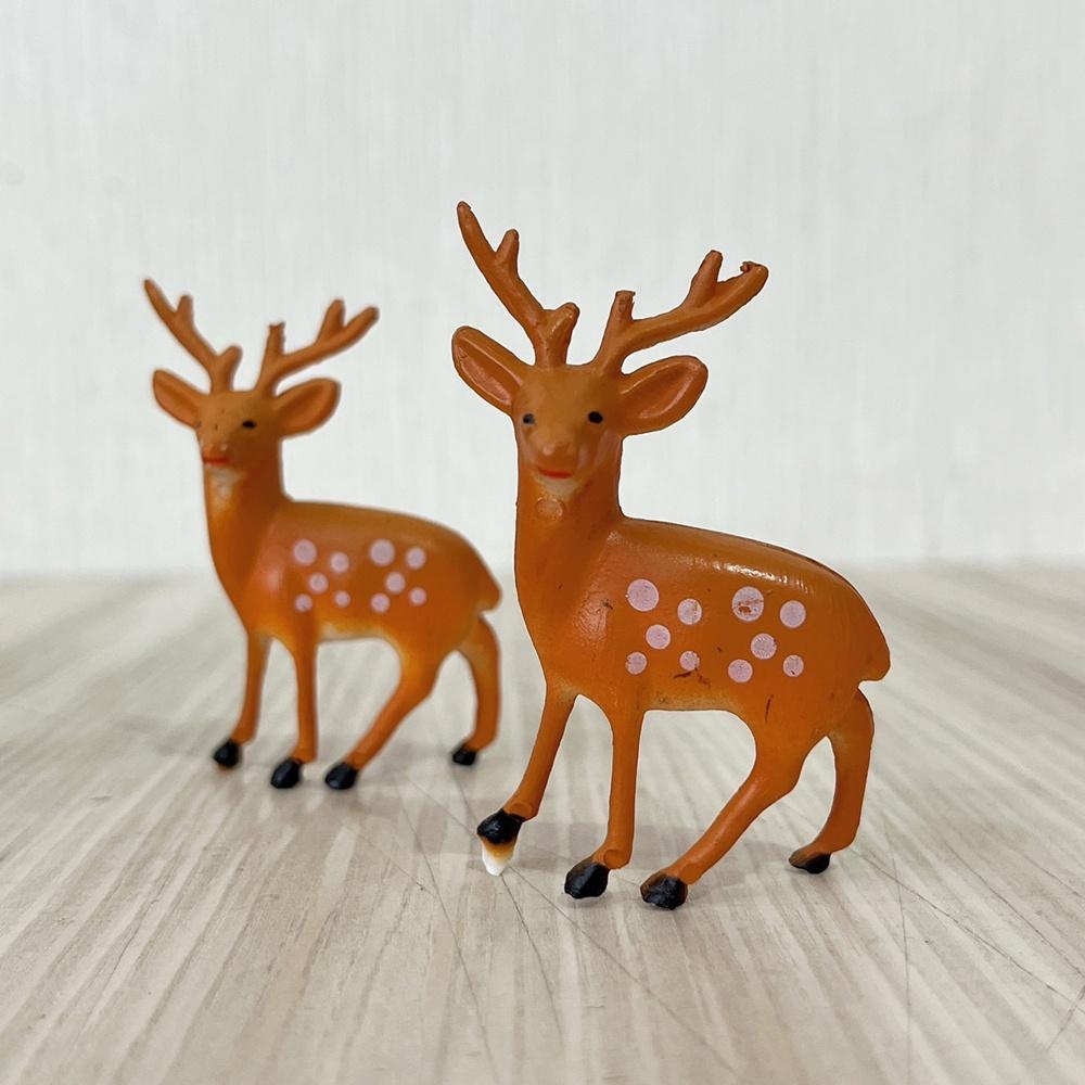 【鴻海烘焙材料】聖誕節 麋鹿 小麋鹿 裝飾麋鹿 塑膠麋鹿 聖誕裝飾 聖誕樹 烘焙 迷你裝飾麋鹿 聖誕麋鹿聖誕樹 聖誕佈置-細節圖3